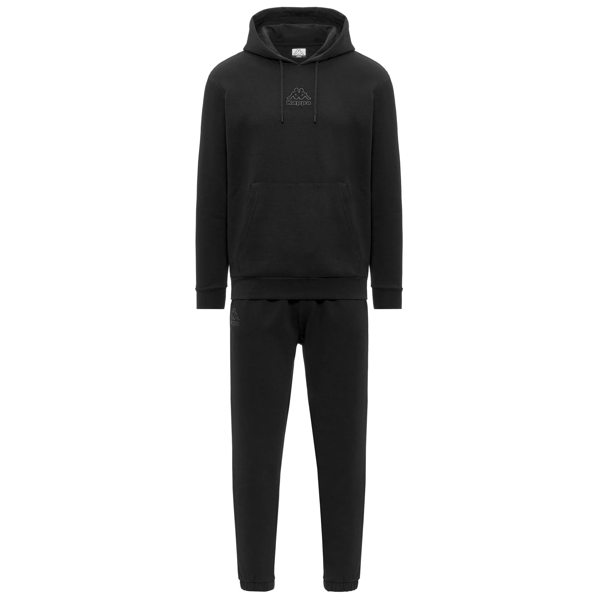 Tute Sportive Kappa Uomo Logo Fillo Nero