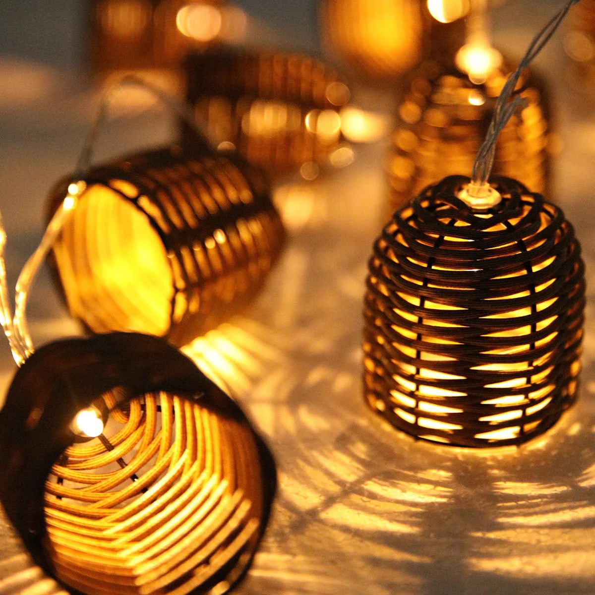 Guirlande solaire FORMENTERA 10 LED 4M