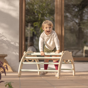 Arco de escalada de madera FROG PIKLER para niños