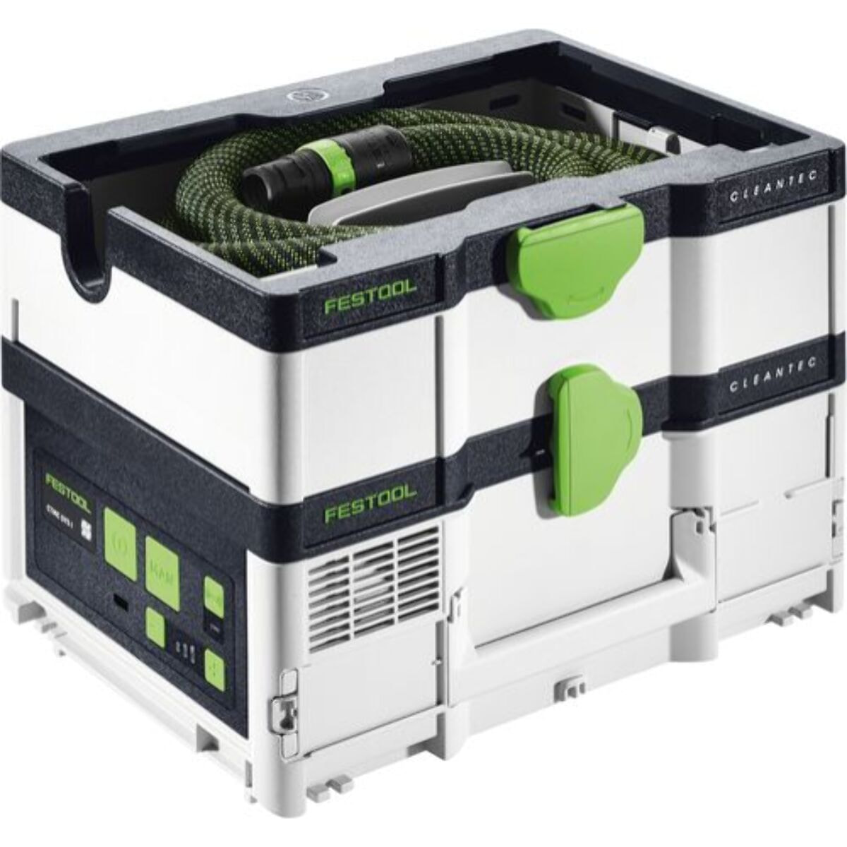 Aspirateurs sans fil CLEANTEC CTLC SYS HPC 4,0 I-Plus - FESTOOL - avec 4 batteries 18V 4.0Ah - chargeur - accessoires - Systainer - 576944