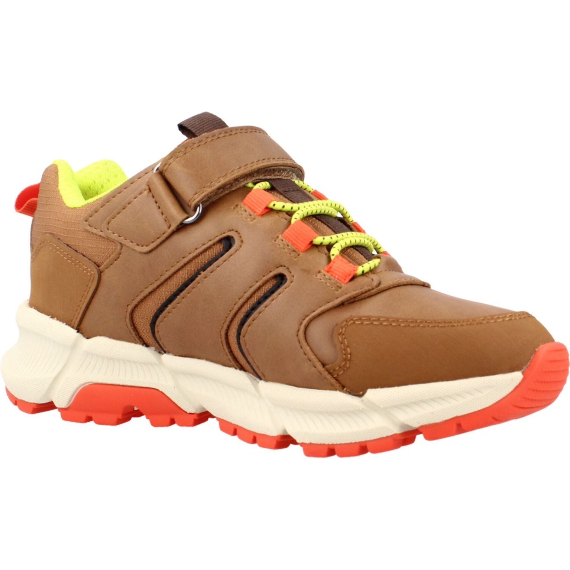 Zapatillas Niño de la marca GEOX  modelo J56LCD 0FUME MARRON