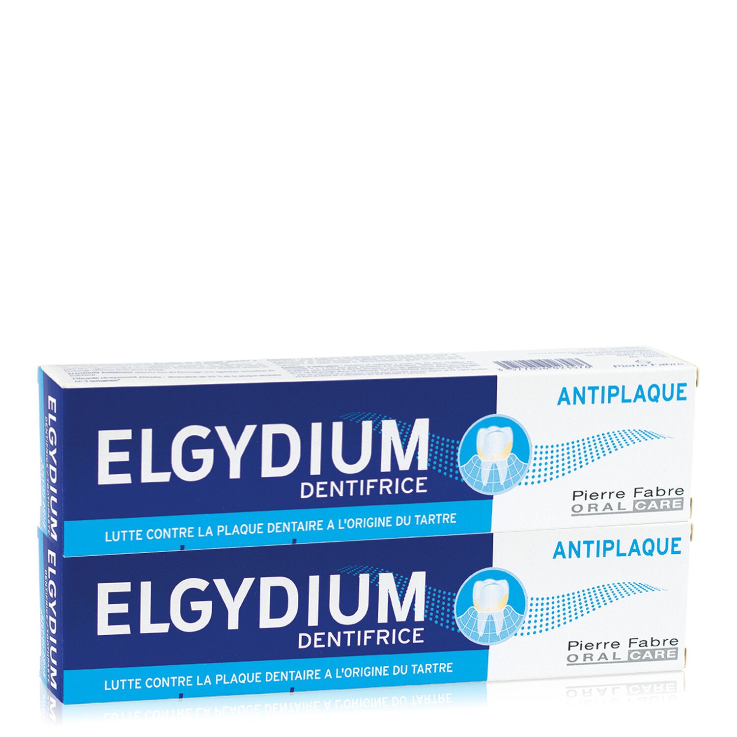 Elgydium - Duo Dentifrice Anti-Plaque 2 X 75 ml
