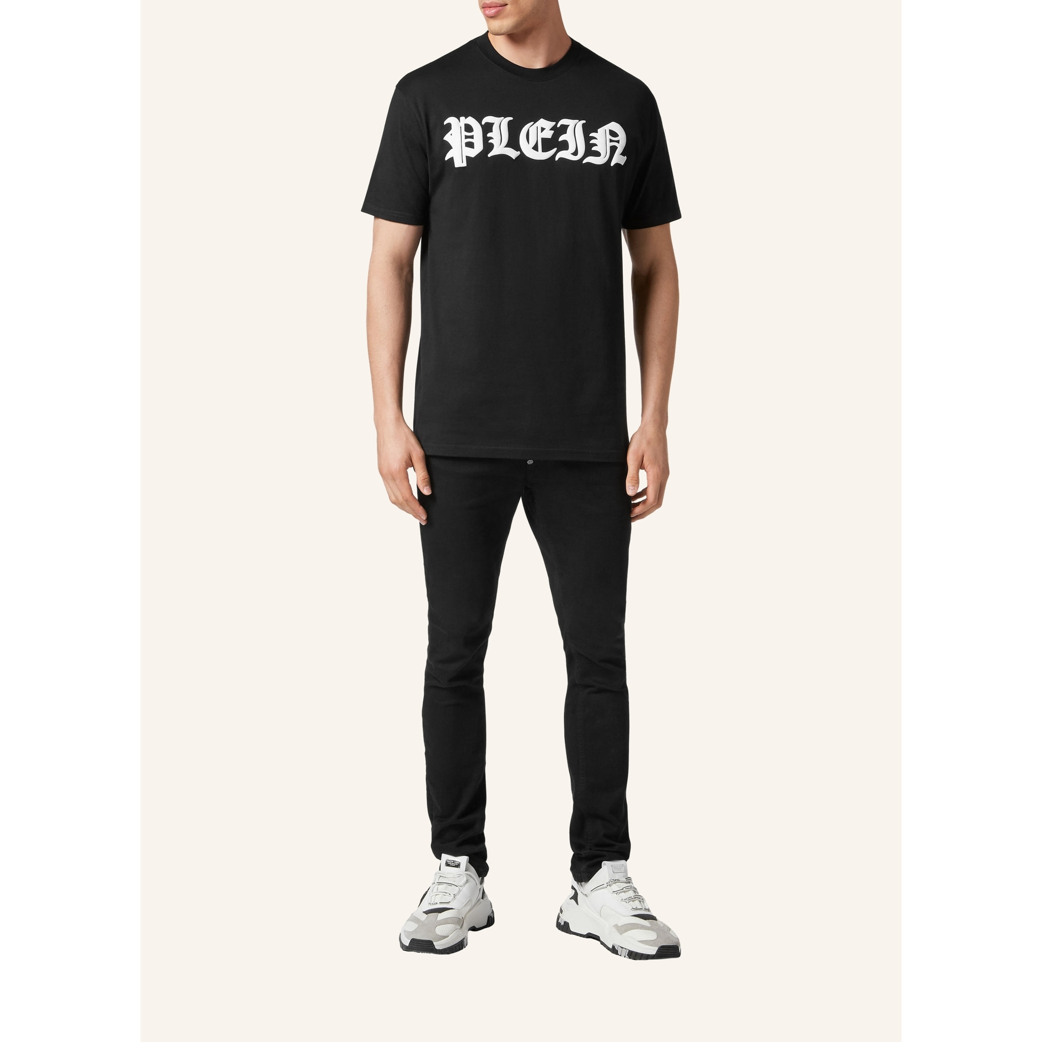 PHILIPP PLEIN T-Shirt Round Neck GOTHIC PLEIN