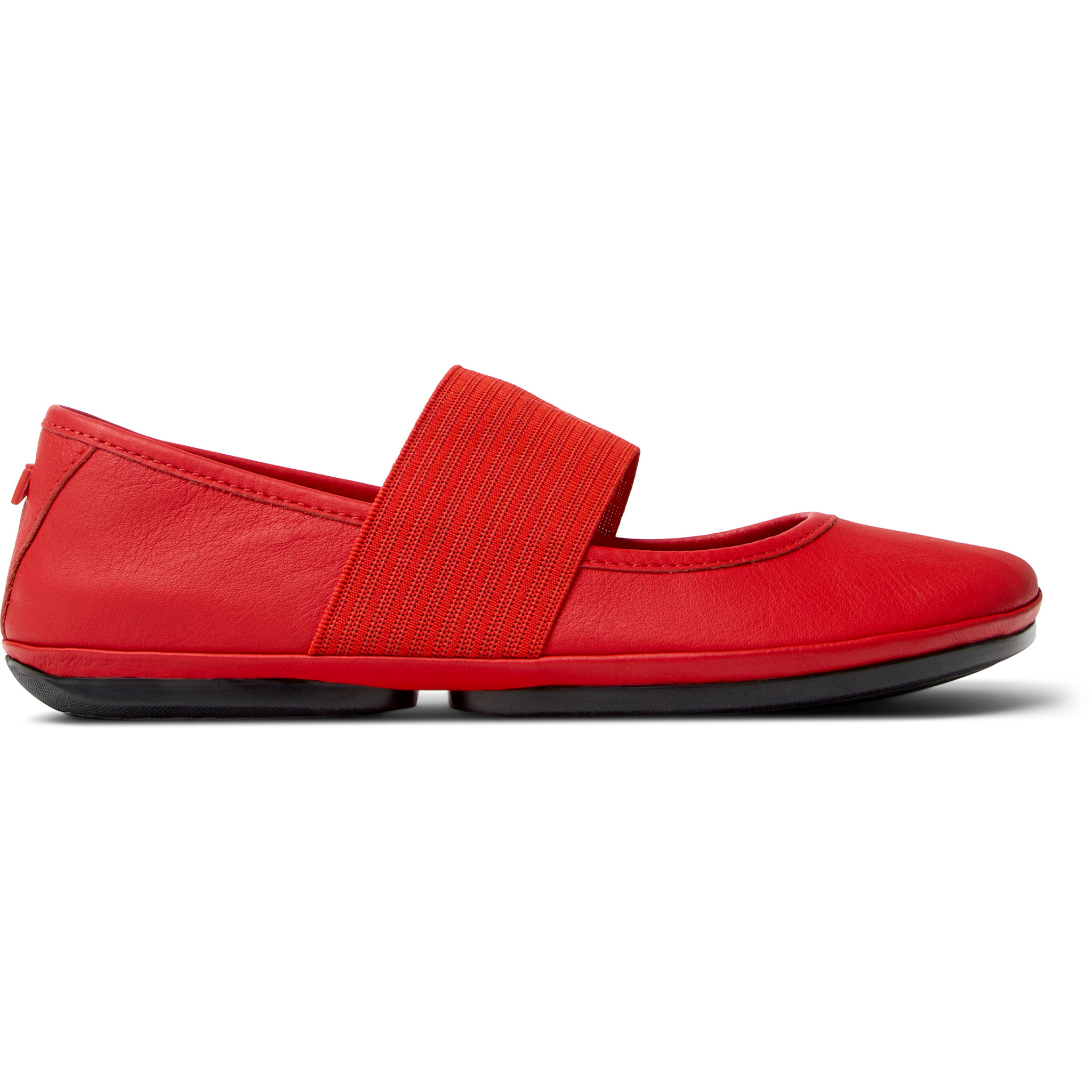 Ballerine - CAMPER Right Nina - Rosso - Pelle liscia