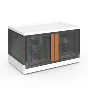 Boîte de rangement empilable 72L