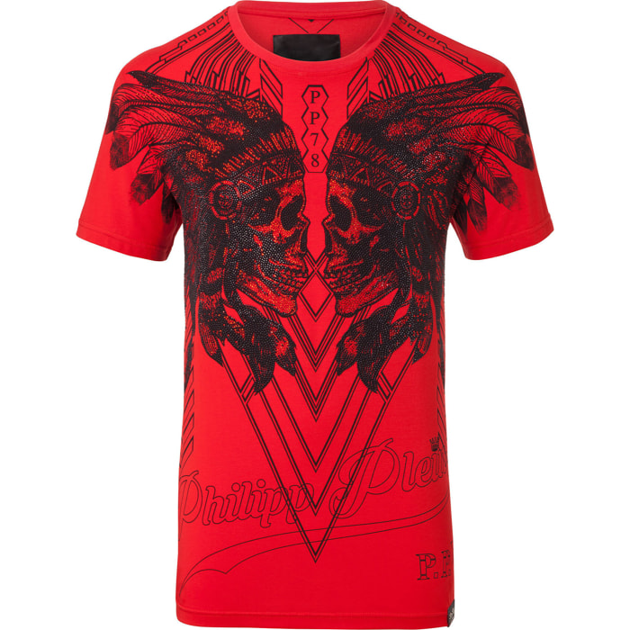 PHILIPP PLEIN T-shirt Round Neck SS "Dramatic"
