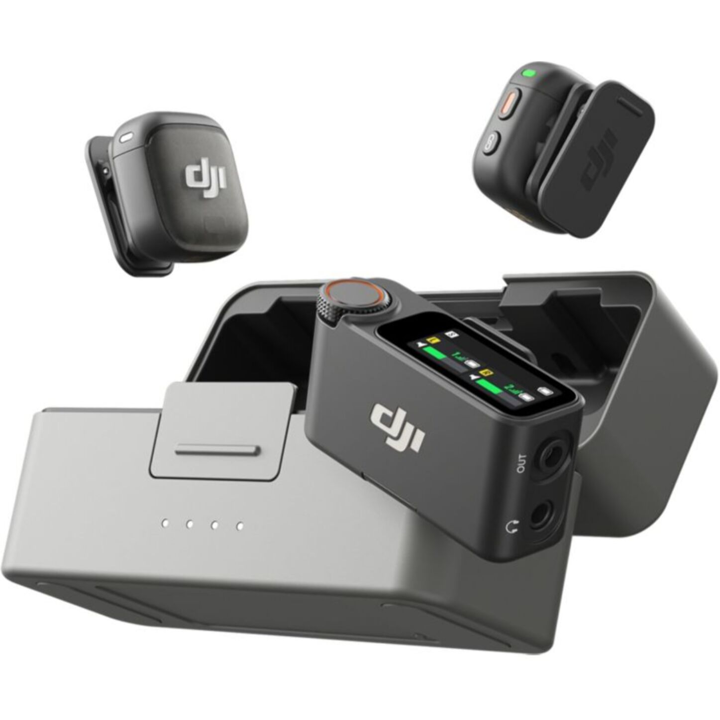 Micro cravate sans fil DJI Mic 3 (2 TX+1 RX+boitier de charge)