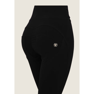 Pantaloni WR.UP® superskinny 7/8 vita alta con decori oro