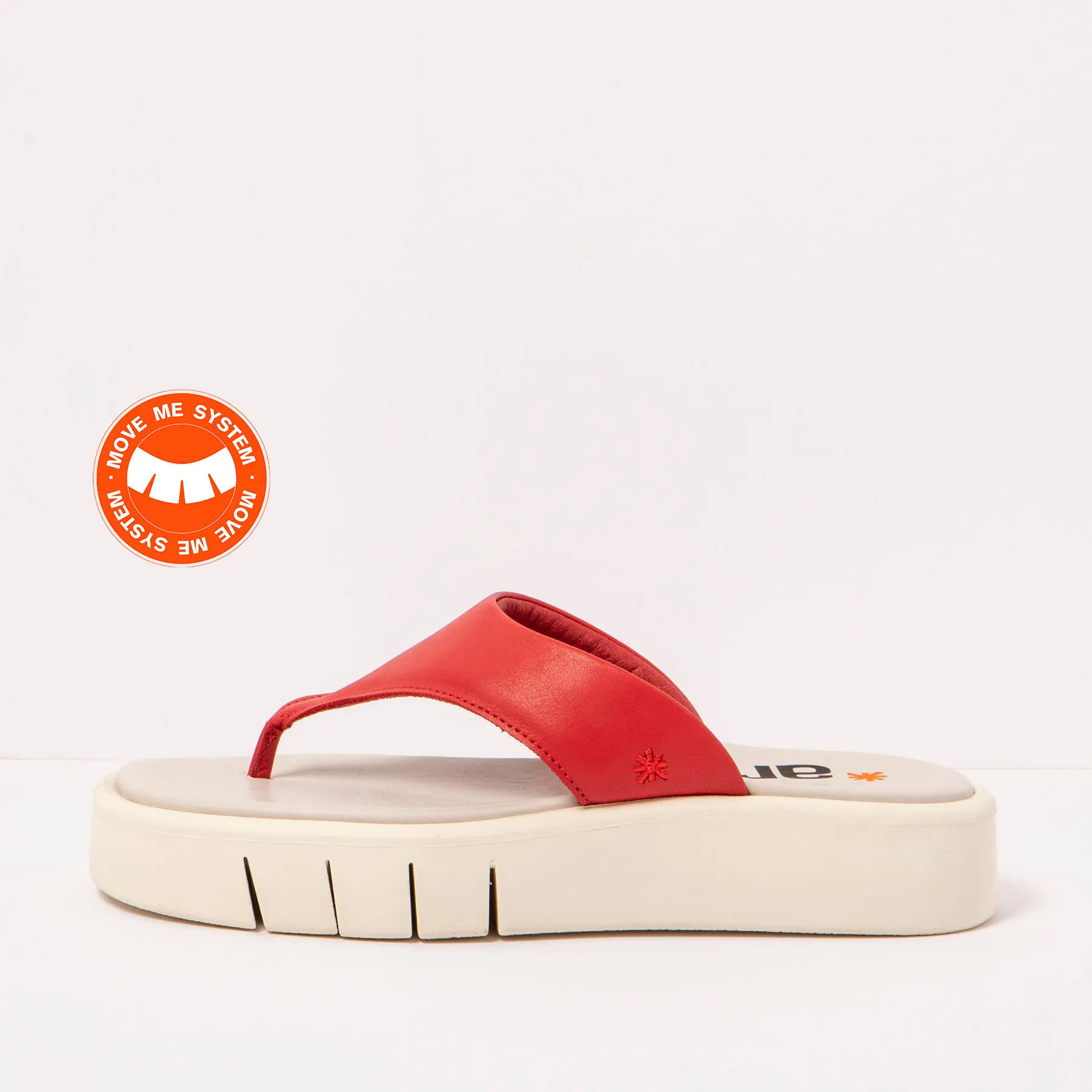 Sandalias 1852 NAPPA RED/ MALAGA color Red