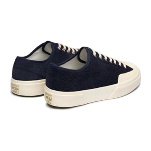 Le Superga Uomo Donna Blu 2432 Works Hairy Suede