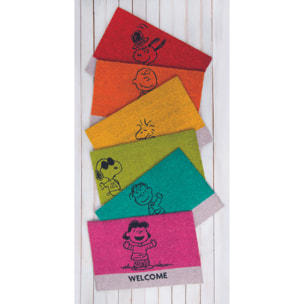 Zerbino Excelsa Peanuts, 60x40 cm, Snoopy rosso