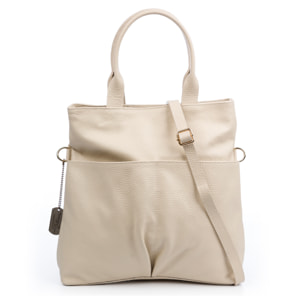 Bedizzole Borsa a spalla Donna. Pelle autentica Dollaro.