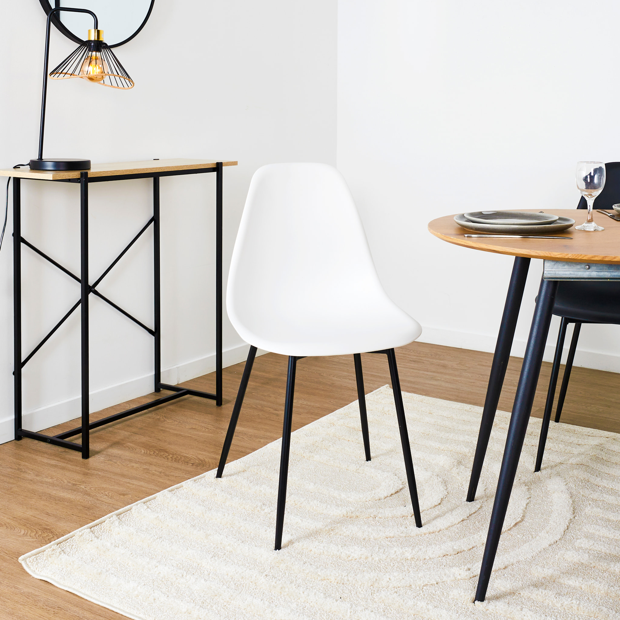 Chaise Gustav Blanc - Lot De 6