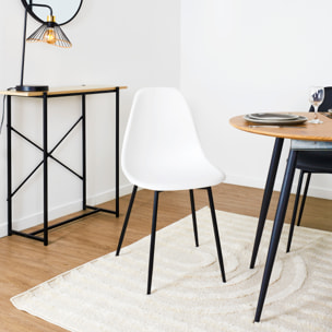 Chaise Gustav Blanc - Lot De 6