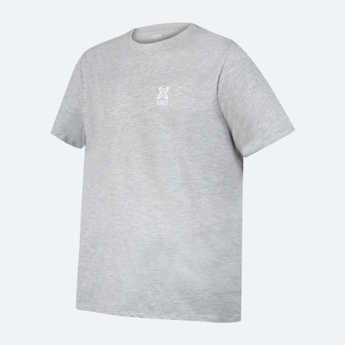 Camiseta MUNICH basica de algodón gris