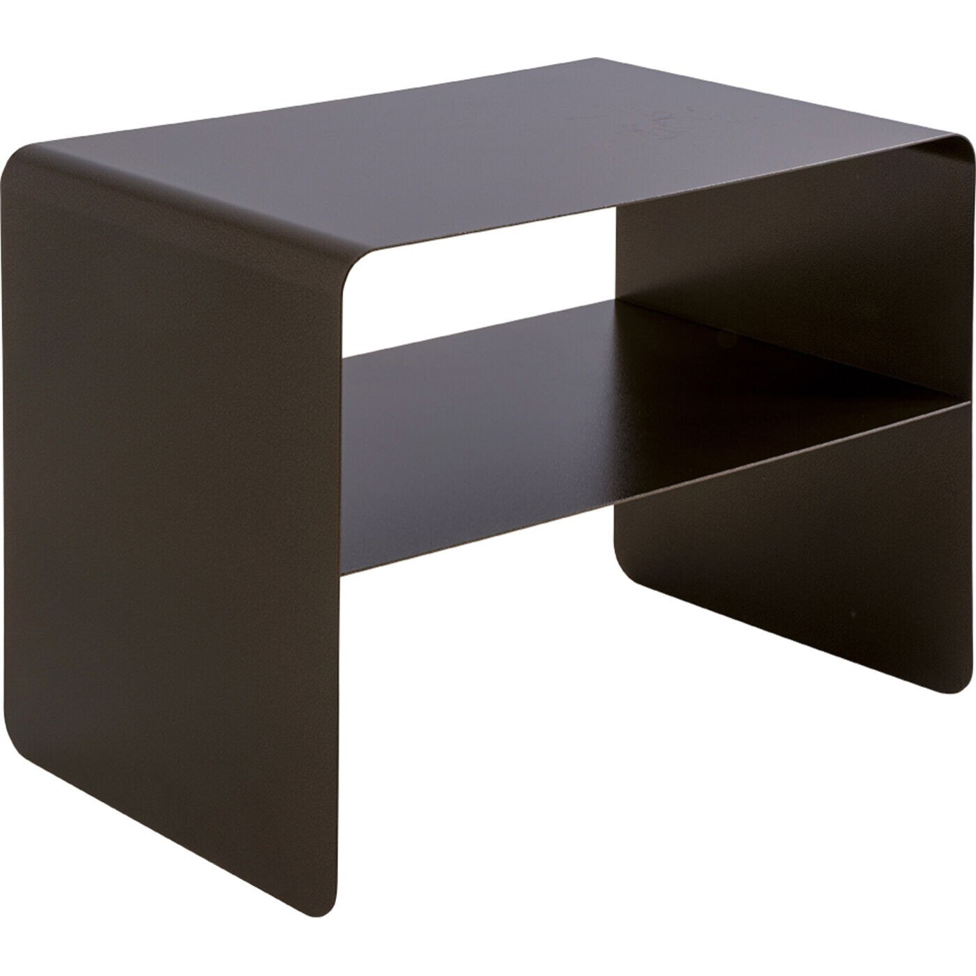 Table basse Lounge 58x37cm bronze Kare Design