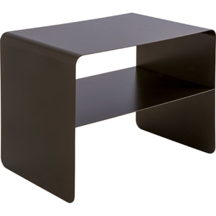 Table basse Lounge 58x37cm bronze Kare Design