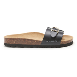Sandalia BABUNKERS NEGRO