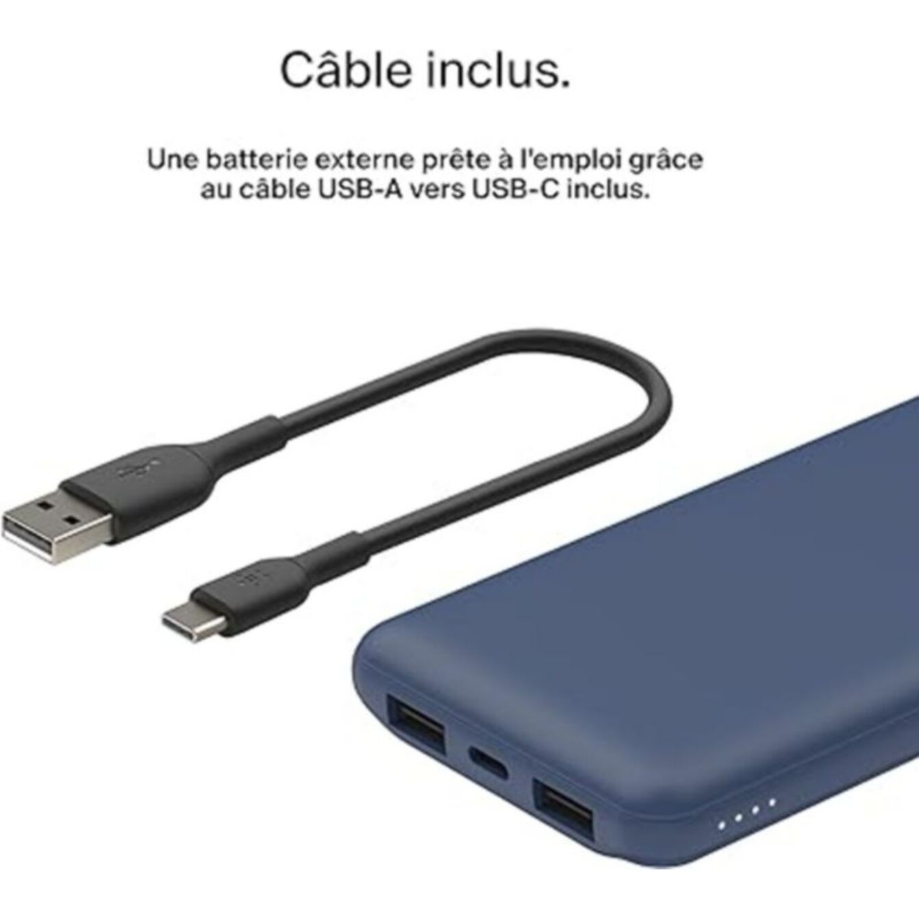 Chargeur secteur BELKIN 10 000 mAh bleu