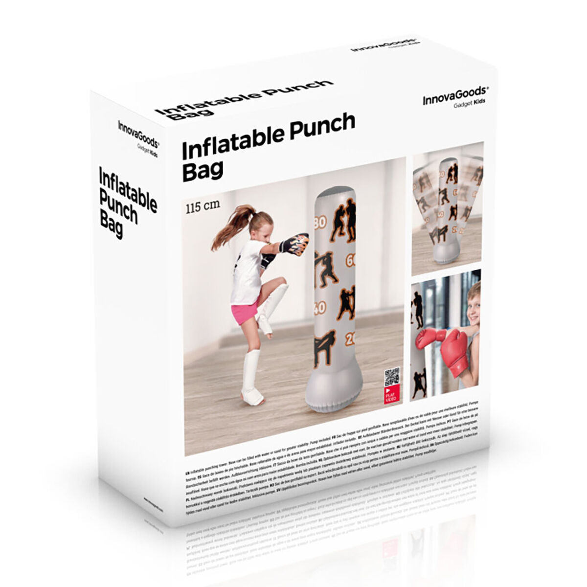 Sac de boxe gonflable pour enfants InnovaGoods