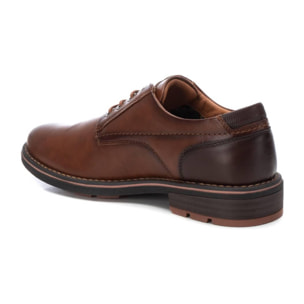 Zapato blucher/derby camel