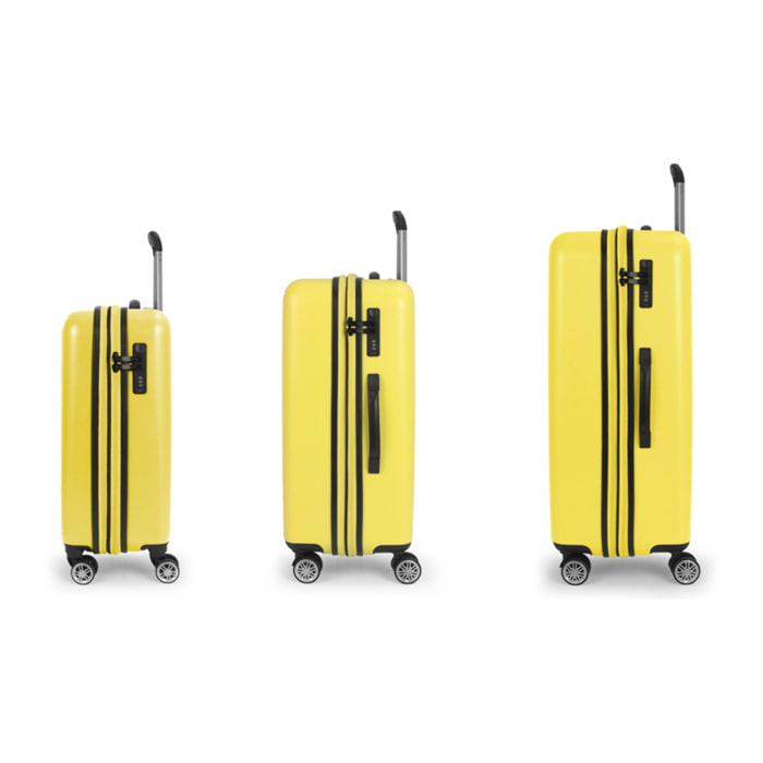 Juego de 3 maletas (cabina, mediana y grande) FUTURE PLUS