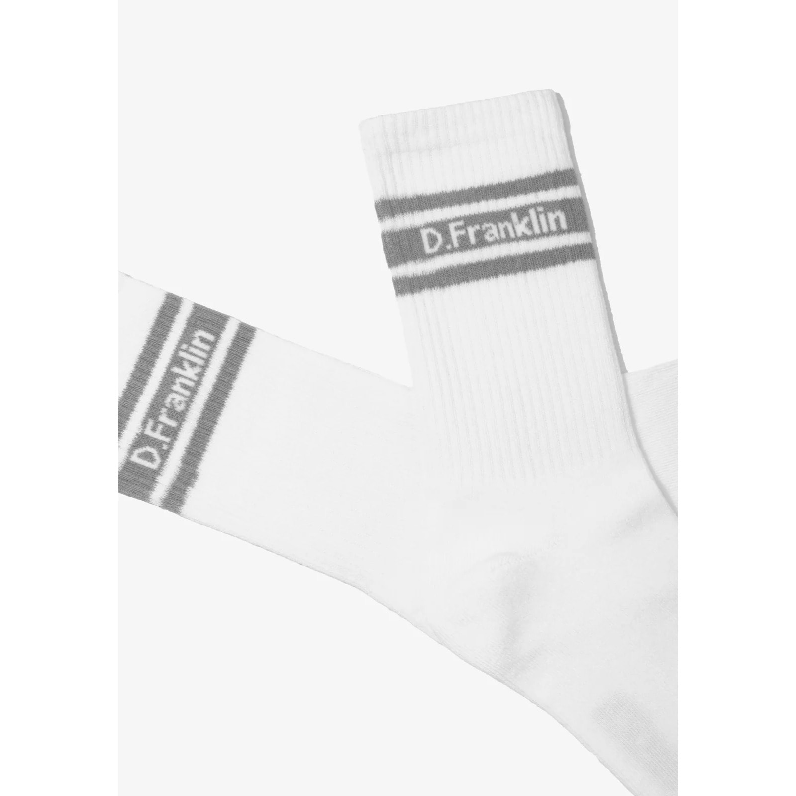 Pack de Calcetines Stripes Blanco D.Franklin