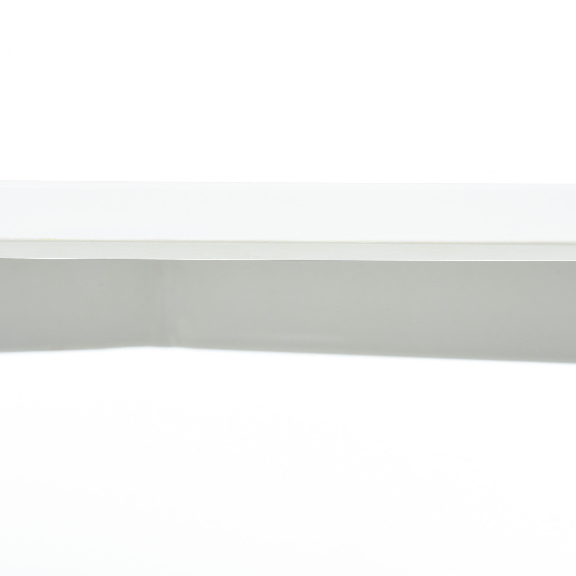 Mesa de Comedor Nórdico de Metal y Maderab 120x60x75cm Blanco