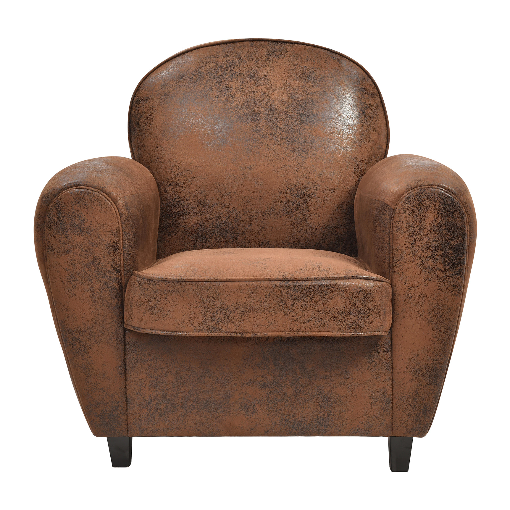 Fauteuil Club Marron