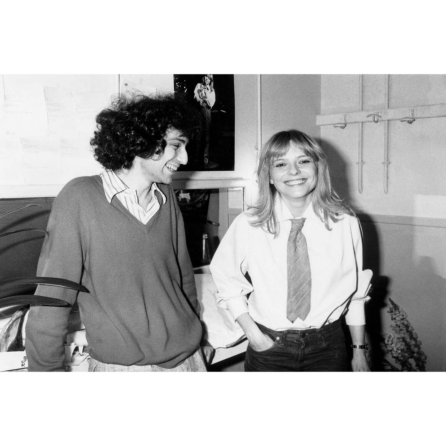 Tableau michel berger et france gall en 1978  Toile imprimée