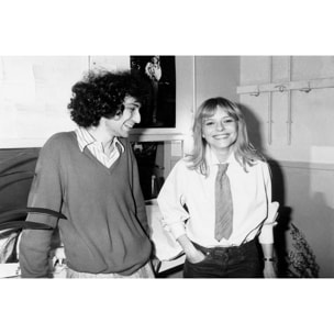 Tableau michel berger et france gall en 1978  Toile imprimée