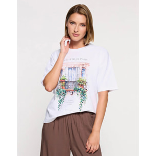 Camiseta Manga Corta Blanco - Fazane