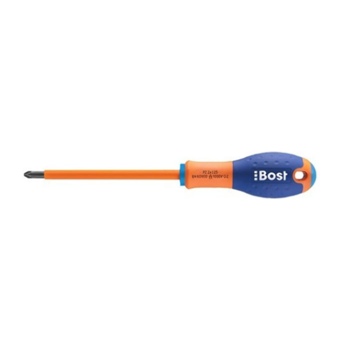 Tournevis BOST électricien - Lame plate Expert isolé 1000V - 5,5 X 175 mm - 626060
