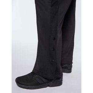 Fiorella Rubino - Pantaloni joggers con inserti in tulle a rete - Nero