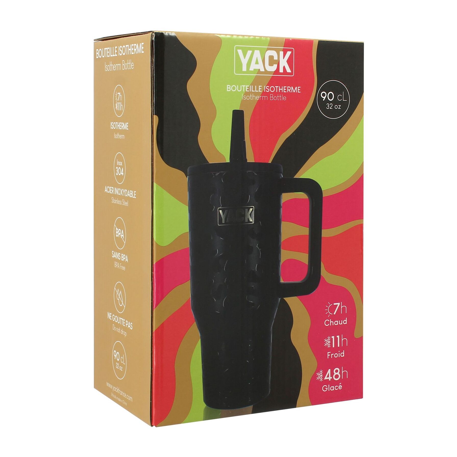 Gobelet isotherme noir 90cl