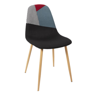 Chaise First Patchwork - Lot De 4