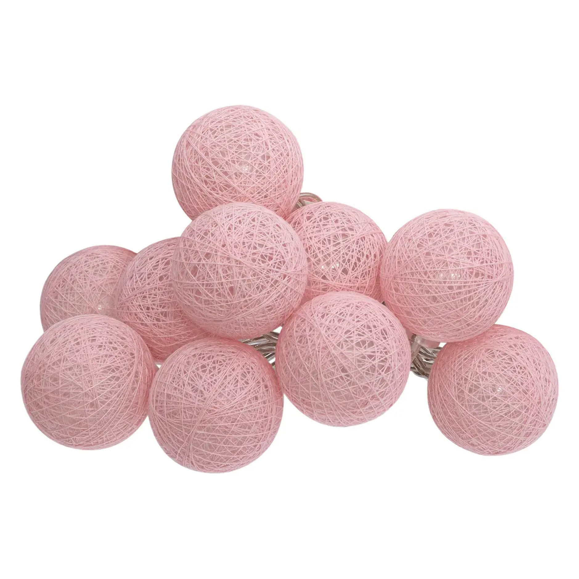 Guirlande led à pile "Tara" 10 boules lumineuses L165cm