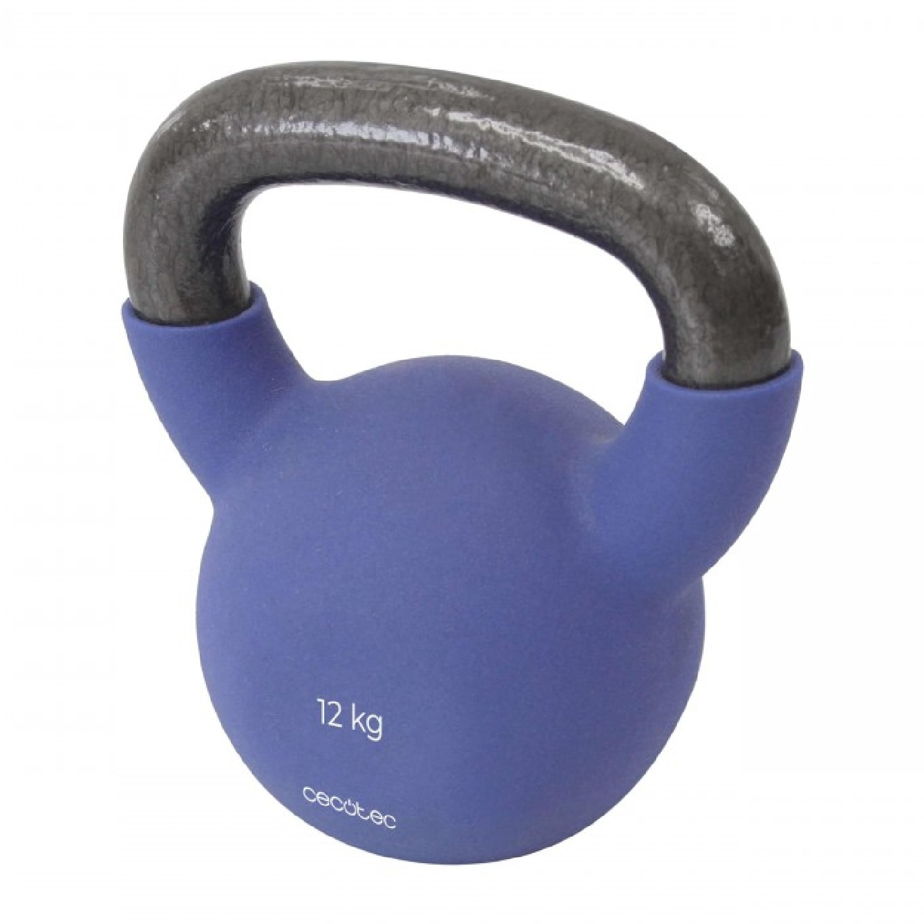 Cecotec Haltère Russe de 12 kg Drumfit KettleBell 12000 Neo. Revêtement en néopr