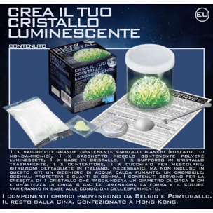 Crea Il tuo Cristallo Luminescente