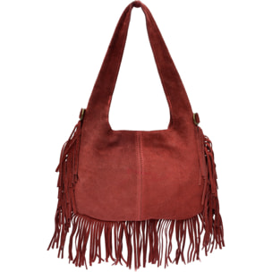 Borsa a tracolla Isabella Rhea Bordeaux