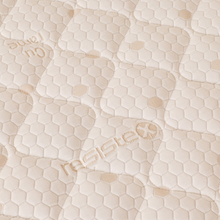 Materasso 800 Molle Insacchettate mod. QUANTUM SPRING Singolo mis. 90x200 alto 25cm rivestimento sfoderabile - Sleepy Italy