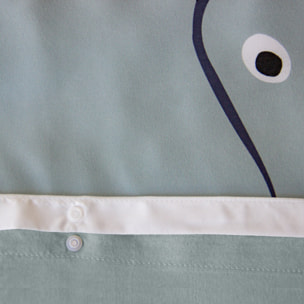 Parure de lit enfant imprimé 100% microfibre - eleph