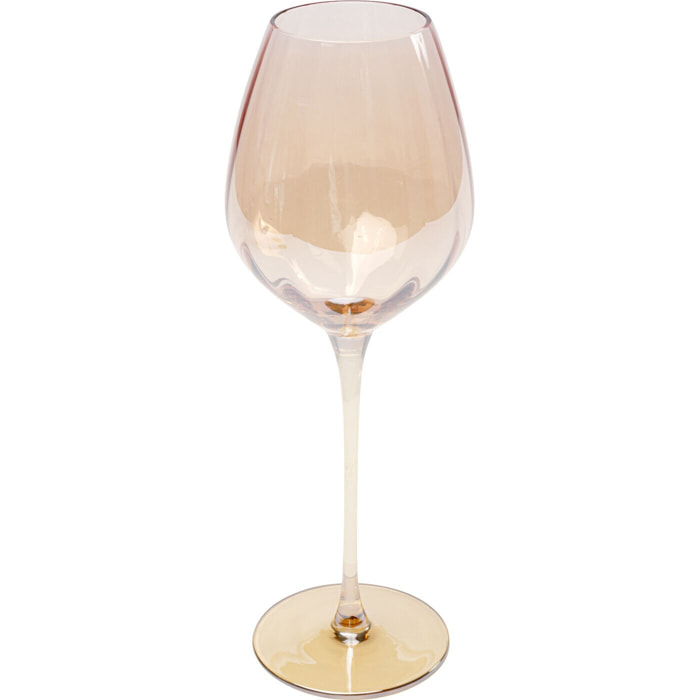 Verres à vin rouge Bina Mocca set de 6 Kare Design