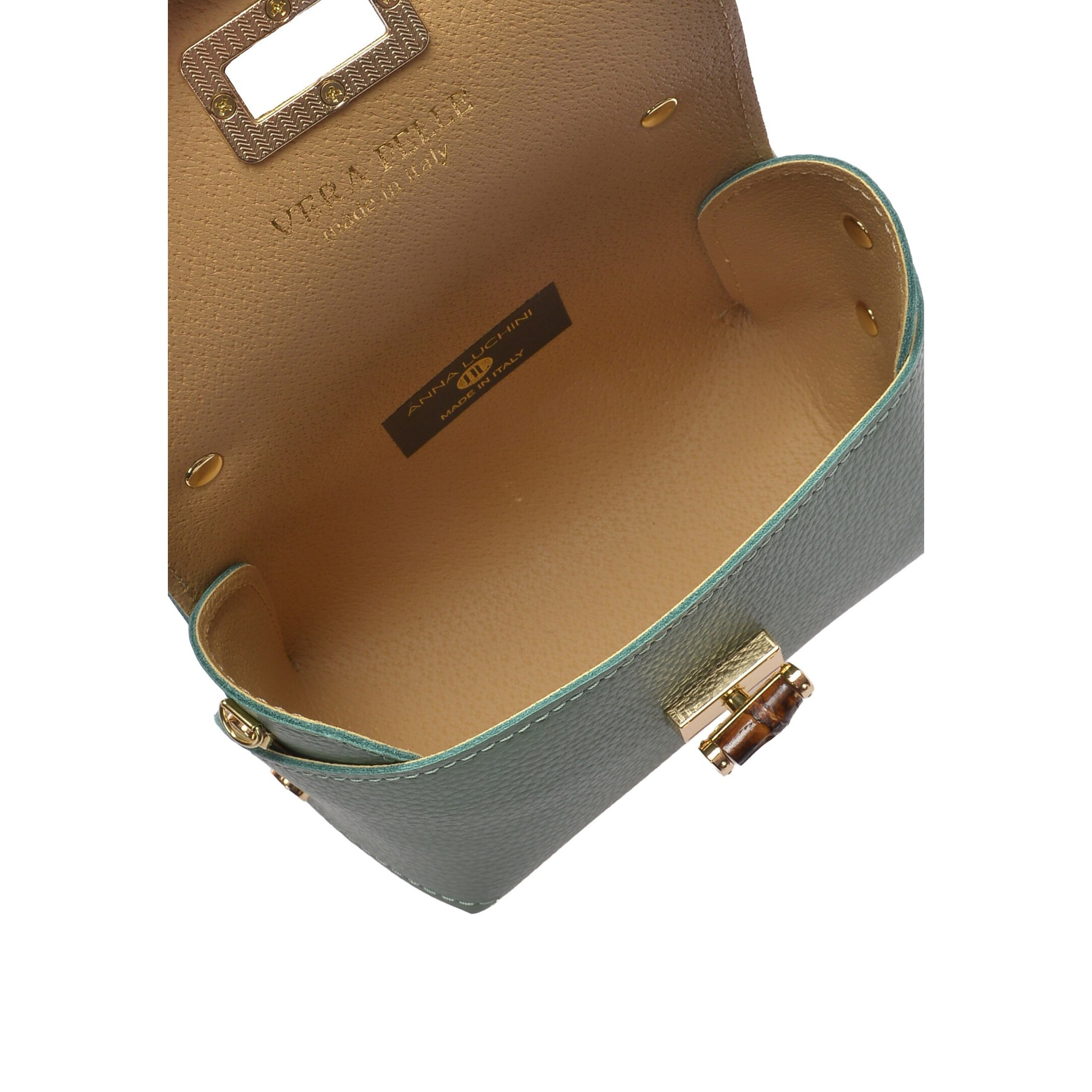 Borsa a spalla Anna Luchini Turchese