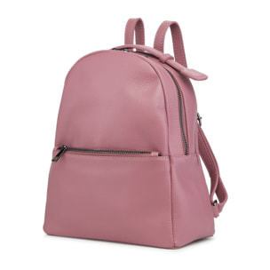 Borse Donna colore Rosa-in pelle Made in Italy 33x28x14cm