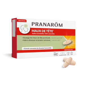 Pranarom - Comprimés maux de tête - 8 COMPRIMES