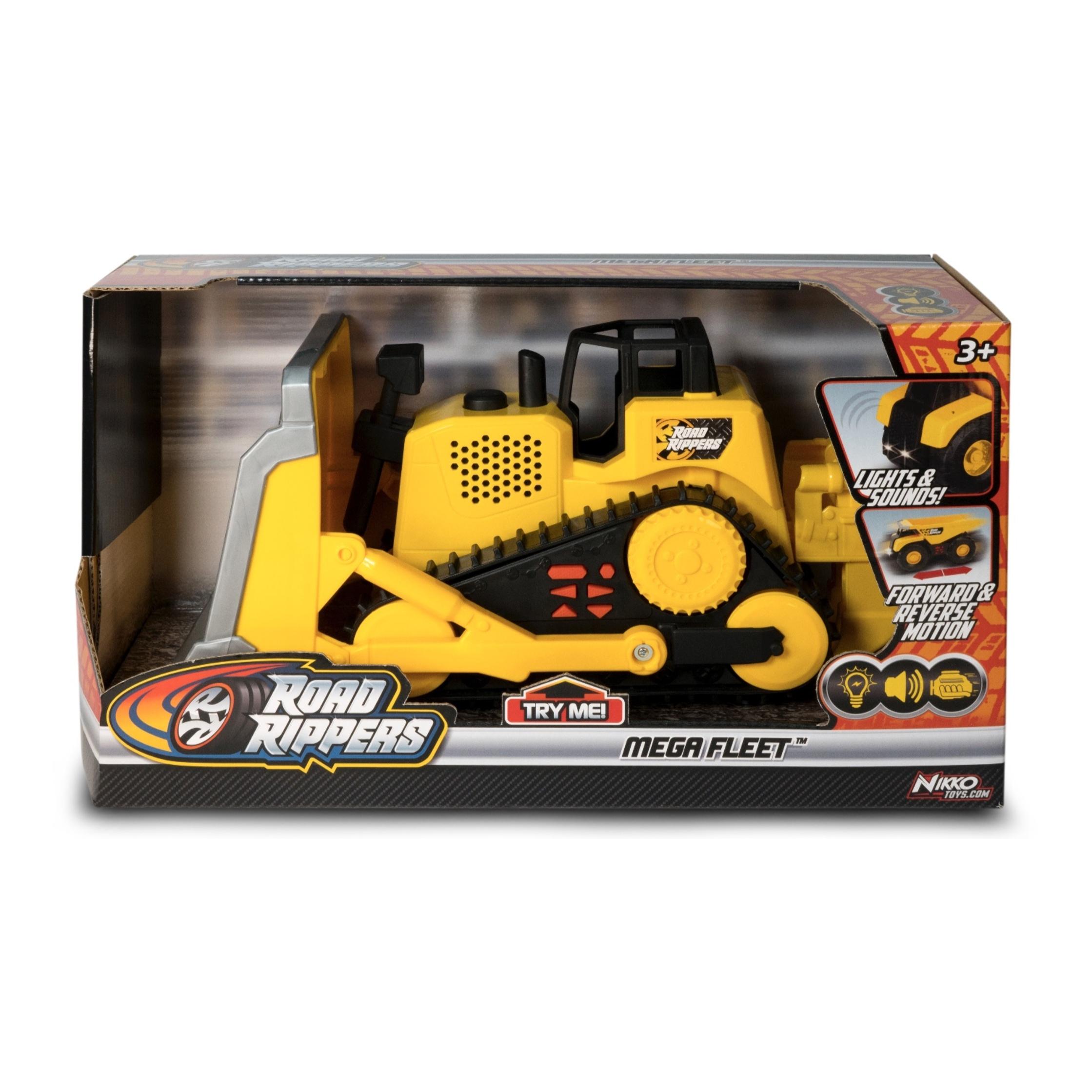 Veicoli da Cantiere con Luci e Suoni - Bulldozer (30cm)