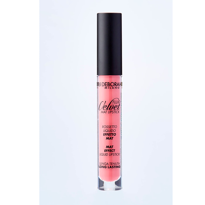 DEBORAH - Rossetto Fluid Velvet Lipstick - Donna - 4.5 GR - 02 Romantic Pink
