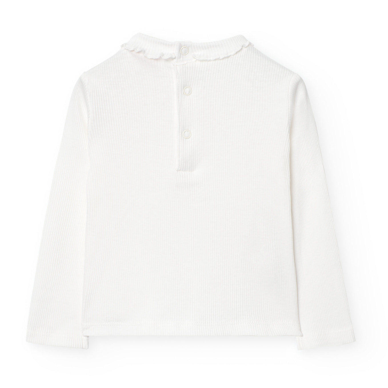 Camiseta punto canalé de bebé -BCI