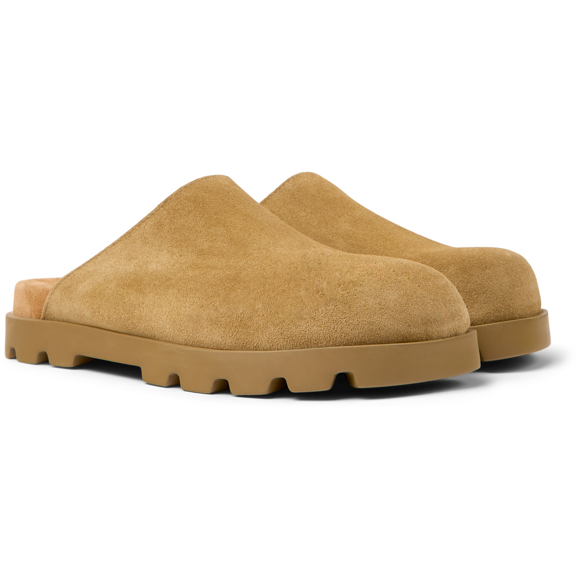 Mules - CAMPER Brutus - Marron - Piel de ante